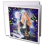 Cindy Thorrington Haggerty Little Artists - Mother of Fantasy - Greeting Cards-12 Greeting Cards with envelopes