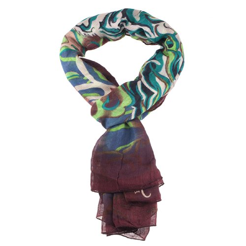 Ed Hardy Women's Soft Fabric Scarf Print Colors