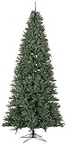12' Diamond Slim Pre-Lit Clear Artificial Tree