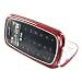 Fashionable Perfect Fit Hard Protector Skin Cover Cell Phone Case for Pantech Impact P7000 AT&T - Red