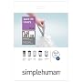 simplehuman Sure-Fit Bin Liners (20) - 38/40 Litre, Code J