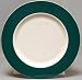 Mayer China (American) 10.75 Inch Dinner Plate - Green Trim