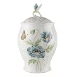 Lenox Butterfly Meadow Bone Porcelain Small Canister