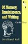 Of Memory, Reminiscence, and Writing: On the Verge (Studies in Continental Thought)