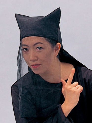 黒子さん頭巾