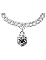 Sterling Silver Hedgehog Charm by The Magic Zoo