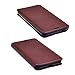 Galaxy Wireless Cases Compatible for Samsung Galaxy GT-I9200 I9205 i527 Mega 6.3 Case, Mega 6.3 Wallet Case, Slim Flip Folio [Kickstand] Pu Leather Wallet Case with ID&Credit Card Slot, Brown