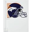 Denver Broncos NFL Car Flag (11.75"x14.5")