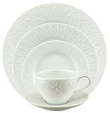 Nikko Ceramics Blanc Fleur 5 Piece Place Setting