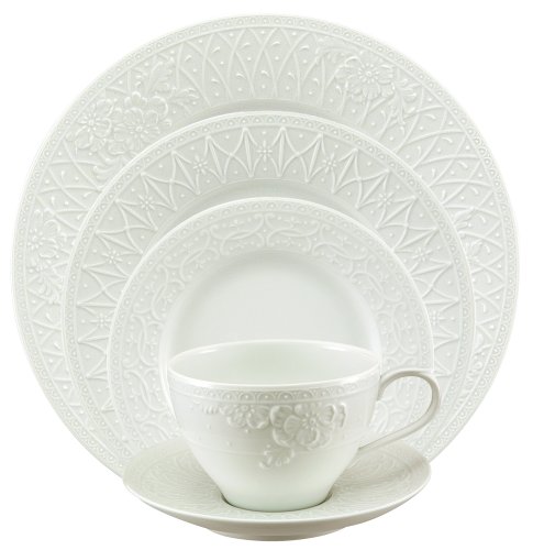 Nikko Ceramics Blanc Fleur Place Setting