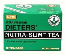 TWO BOXES OF Extra Strength Dieter's Nutra-slim Tea 12 Tea Bags