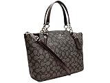 [コーチ] COACH バッグ(ハンドバッグ) F36625 ブラックスモーク×ブラック アウトライン シグネチャー スモール ケルシー サッチェル レディース [アウトレット品] [ブランド] [並