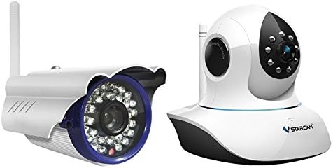 Smarthome SELECT Vstarcam Wireless HD IP Security Camera Kit - 1 Indoor Camera &amp; 1 Outdoor Camera