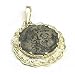 14K Double Strike Widow's Mite Pendant