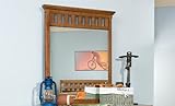 Vertical Dresser Mirror by Legacy Classic - Warm Brown (977-0100)