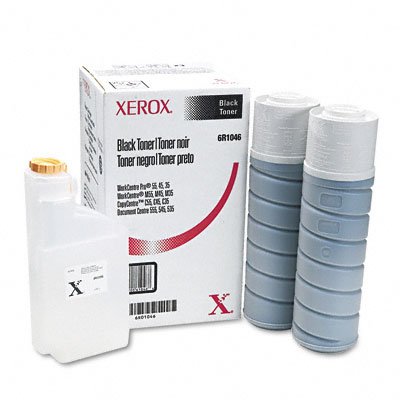 XEROX 6r1046 Copier, Toner, Doc Centre 555, 545, 535, WorkCentre 232,238,245,255 BlackWorkCentre 232,238,245,255 Black 2/PK