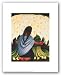 The Flower Seller by Diego Rivera 11"x14" Art Print Poster