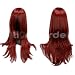 Mix Dark Red D.Gray-man Naruto Costume Wig