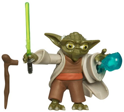 Childrens Toyshop  Toys : Star Wars 3.75" Clone Wars Basic Figure Yoda