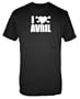 Avril Lavigne - Heart Adult T-Shirt in Black, Size: X-Large