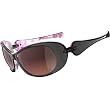 Oakley Dangerous Women's Special Editions Breast Cancer Awareness Casual Sunglasses - Polished Black/G40 Black Gradient