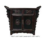 IMAGE OF Black Lacquer Point Edge Horse Motif Side Table Ass515