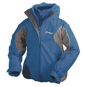 Berghaus Girls Volcano Gemini 3-in-1 Jacket - Blue Shadow