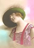 Review Danetre Gifts  / 1920's Fashion Image No16 **7.5cm x 5cm Acrylic Fridge Magnet**