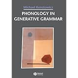 phonology in generative grammar blackwell textbooks in linguistics no 7