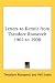 Book Letters to Kermit from Theodore Roosevelt 1902 to 1908