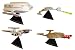 Search : Star Trek Johnny Lightning Series Release 5 complete set of 4 1:64 figures