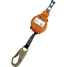 Miller Titan by Honeywell TFL-2/11FT Fall Limiter with Stainless Steel Swivel Shackle