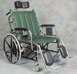 BCW Recliner Wheelchair, 24â W Seat for BCW Recliner Wheelchair