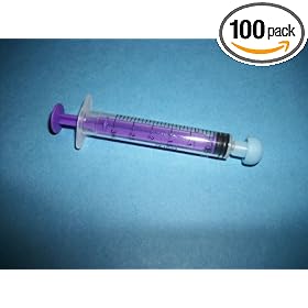 3cc Oral Dispensor with Tip Cap (NON STERILE)