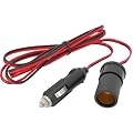 CostMad 12v In-Car Cigar Cigarette Lighter DC Extension Replacement Cable Lead for Cigar Cigarette Lighter Socket , 2.0m 2m