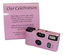 Pink Wedding Cameras Pack of 5