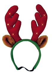 Kyjen Lighted Antlers Pet Headband