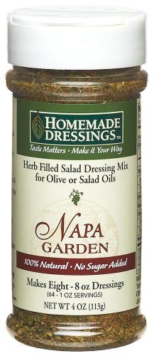 Homemade Dressings,Herb Filled Salad Dressing Mix for Olive or Salad Oils, Napa Garden,... by Olive Oil