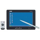 New Pyle 9.2 Inch Headrest Lcd Computer Monitor Vga Input Touch Screen Capability Usb Output
