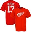 Reebok Detroit Red Wings Pavel Datsyuk Name And Number T-shirt