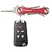 Keysmart 2.0 Premium Extended Key Holder w/ Expansion Pack (2-14 Keys) - Black