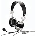 Hama HS-10 Zebra PC-Headset schwarz