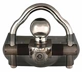 Trimax Unattended Trailer Nose Coupler LockUMAX100 - Solid Hardened Steel Fits All Couplers from 1-7/8, 2, to 2-5/16