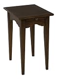 Side Table with Pull Cherry Finish