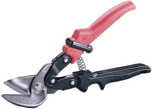 Malco M2006 MAX2000 Bulldog 1-1/4-Inch Cut Capacity 10-3/4-Inch Left Cut Offset Aviation Snip