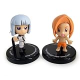 Gundam Seed Club Figures - Yzak Joule & Orange Hair Character (2 Figures)