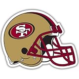 San Francisco 49ers NFL Football bumper sticker 5" x 4"