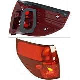 04 TOYOTA SIENNA van TAIL LIGHT LH (DRIVER SIDE) VAN, Assy, Mounted on side panel... by Parts Train