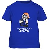 Florida Gators Royal Blue Toddler I Wanna Play T-shirt