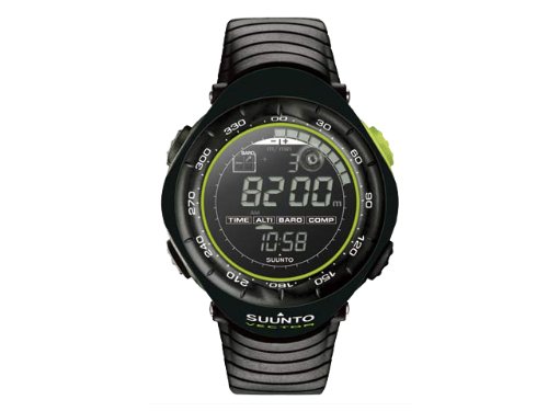 【数量限定モデル】 SUUNTO VECTOR BLACK LIME　SS018729000　スント ヴェクター・ブラックライム　腕時計 アウトドアウォッチ　（日本正規品）